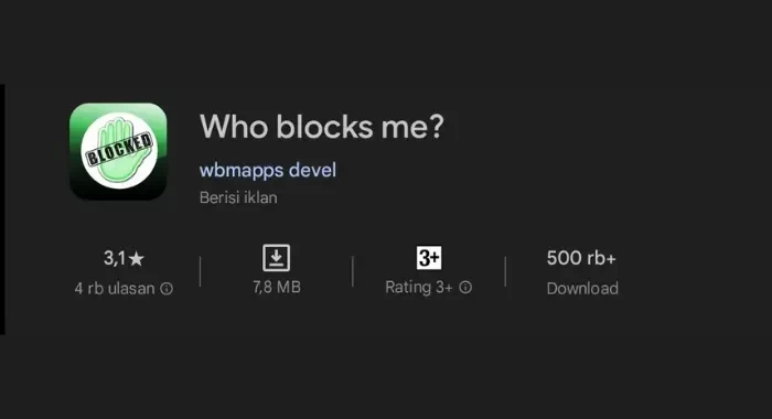 Who blocks me?