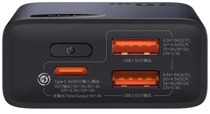 Contok konektivitas dan jumlah port USB pada power bank